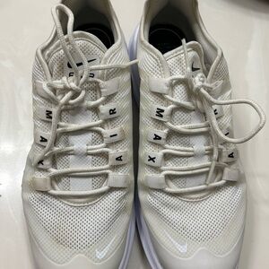 Nike Air Max Men's Cream Athletic Shoes